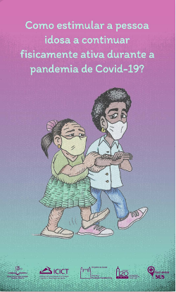 Cartilha - Como estimular a pessoa idosa a continuar fisicamente ativa durante a pandemia de Covid-19